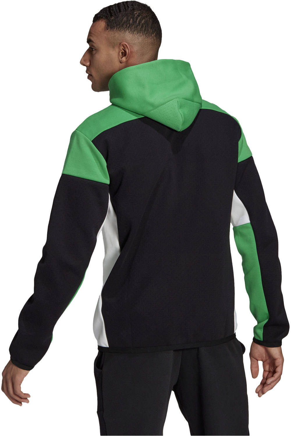 adidas sudadera hombre Adidas ZNE FZ vista trasera adidas sudadera hombre Adidas ZNE FZ vista trasera