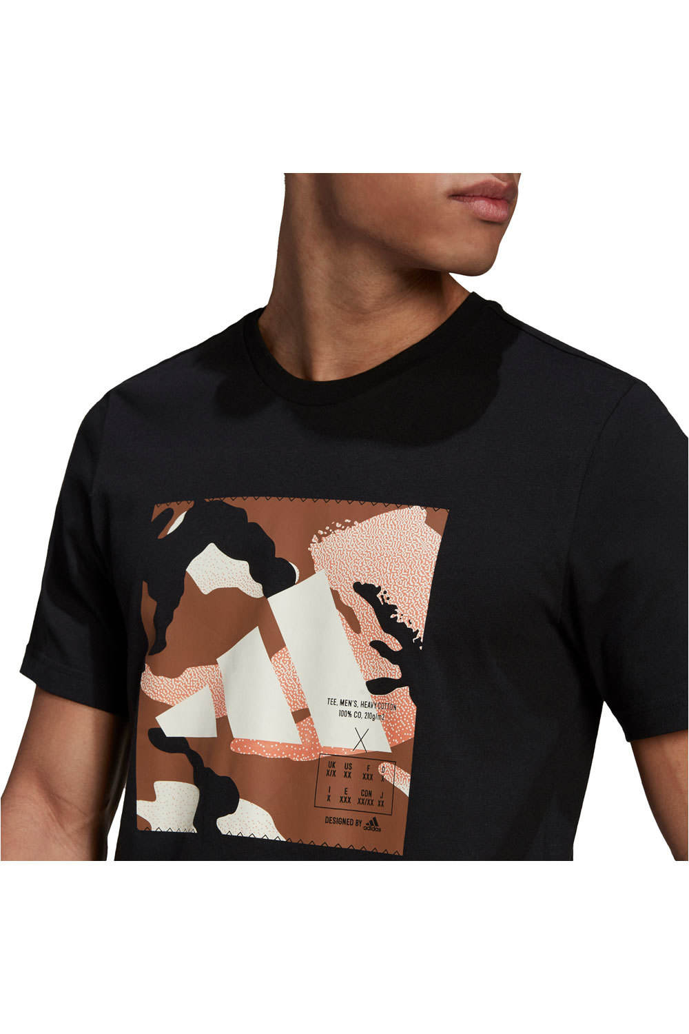 adidas camiseta manga corta hombre Adidas CAMO BOS TEE M vista detalle adidas camiseta manga corta hombre Adidas CAMO BOS TEE M vista detalle