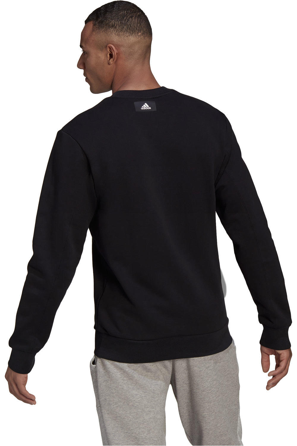 adidas sudadera hombre Adidas M FI GFX CREW vista trasera adidas sudadera hombre Adidas M FI GFX CREW vista trasera