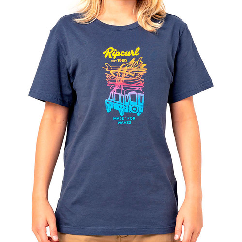 RIP CURL TRUCKITO SS TEE azul