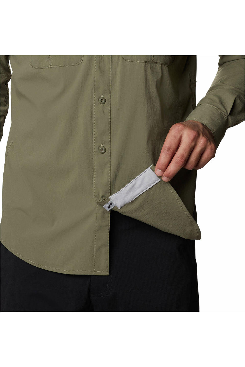 Columbia camisa montaña manga larga hombre Columbia Newton Ridge Long Sleeve vista detalle Columbia camisa montaña manga larga hombre Columbia Newton Ridge Long Sleeve vista detalle