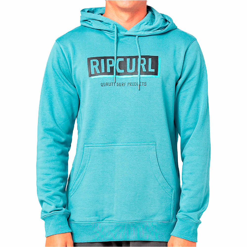 Rip Curl sudadera hombre Rip Curl BOXED HOODED POP OVER vista detalle Rip Curl sudadera hombre Rip Curl BOXED HOODED POP OVER vista detalle