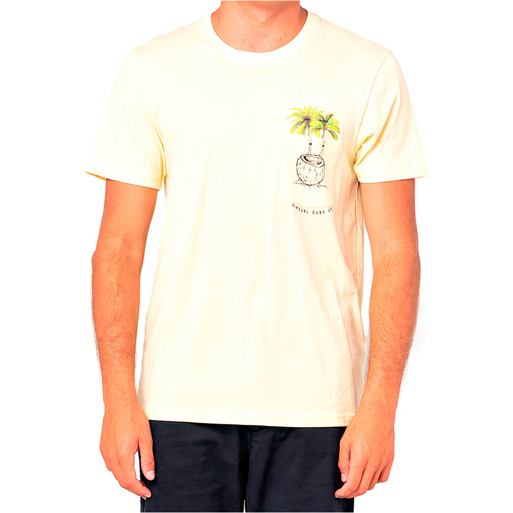 Rip Curl camiseta manga corta hombre Rip Curl IN DA POCKET TEE vista trasera Rip Curl camiseta manga corta hombre Rip Curl IN DA POCKET TEE vista trasera