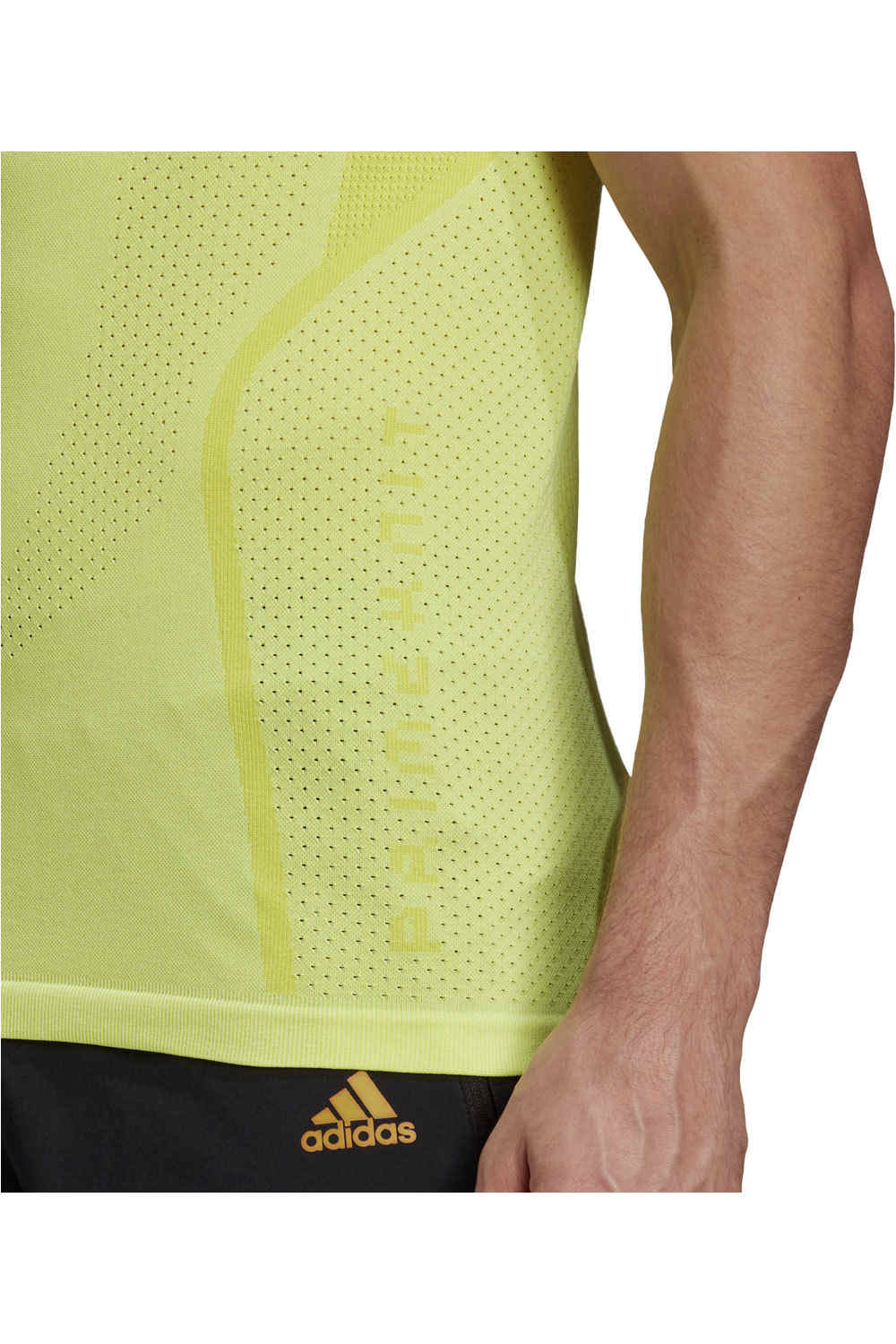 adidas camiseta técnica manga corta hombre Adidas PRIMEKNIT TEE M vista detalle adidas camiseta técnica manga corta hombre Adidas PRIMEKNIT TEE M vista detalle