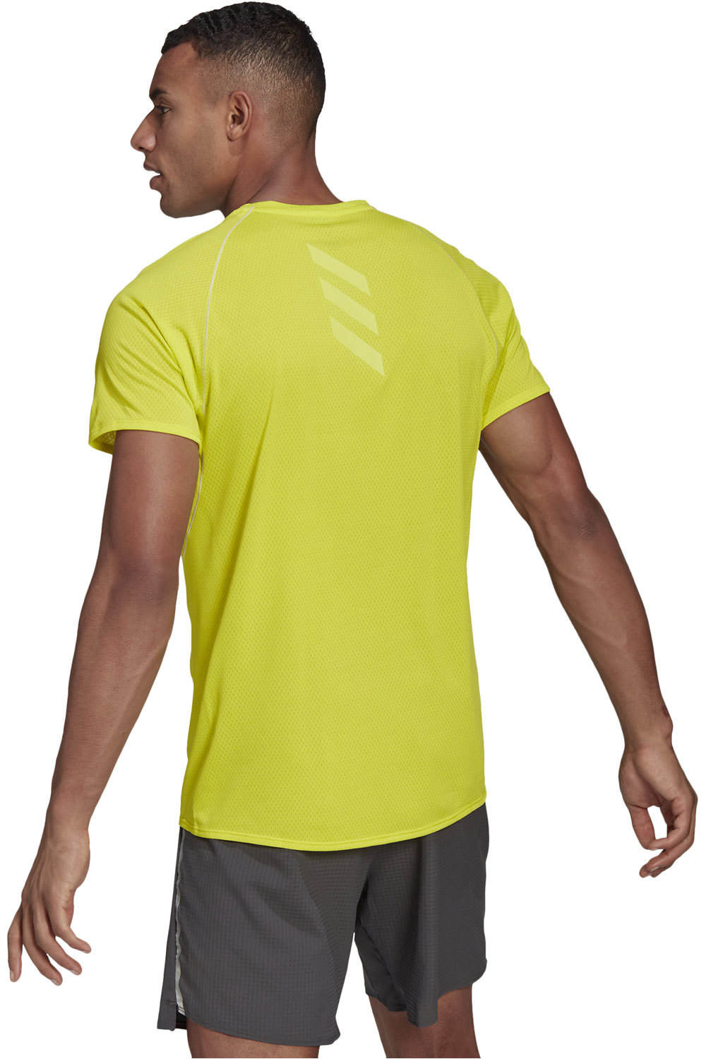 adidas camiseta técnica manga corta hombre Adidas ADI RUNNER TEE vista trasera adidas camiseta técnica manga corta hombre Adidas ADI RUNNER TEE vista trasera