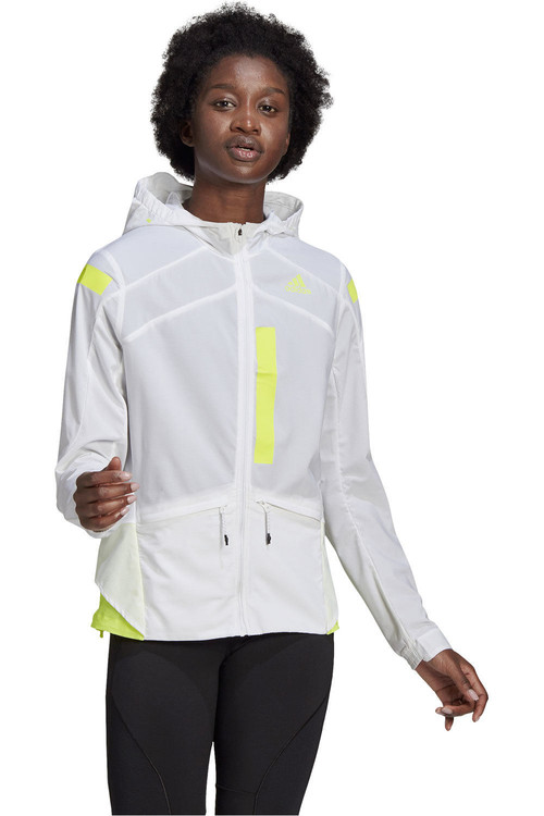 ADIDAS MARATHON JKT W blanco
