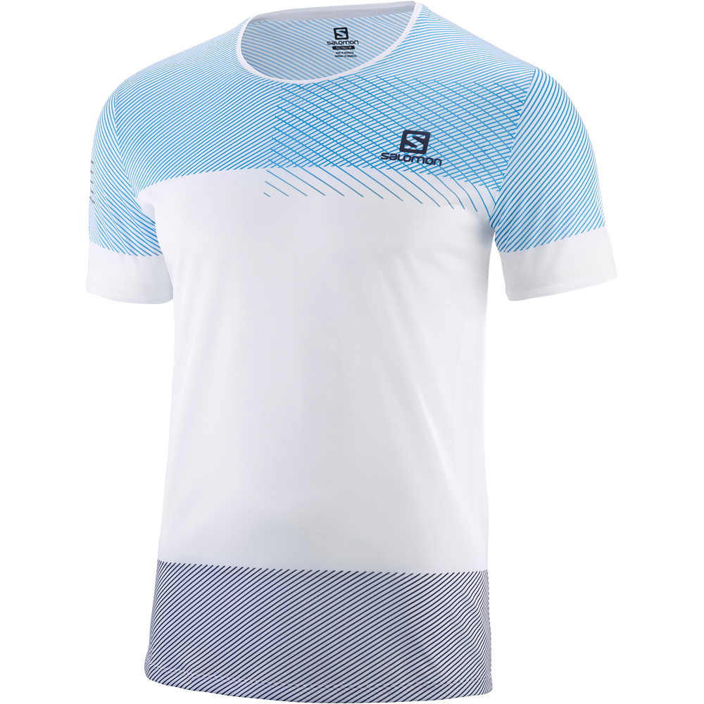 Salomon camisetas trail running manga corta hombre Salomon SENSE TEE M vista detalle Salomon camisetas trail running manga corta hombre Salomon SENSE TEE M vista detalle