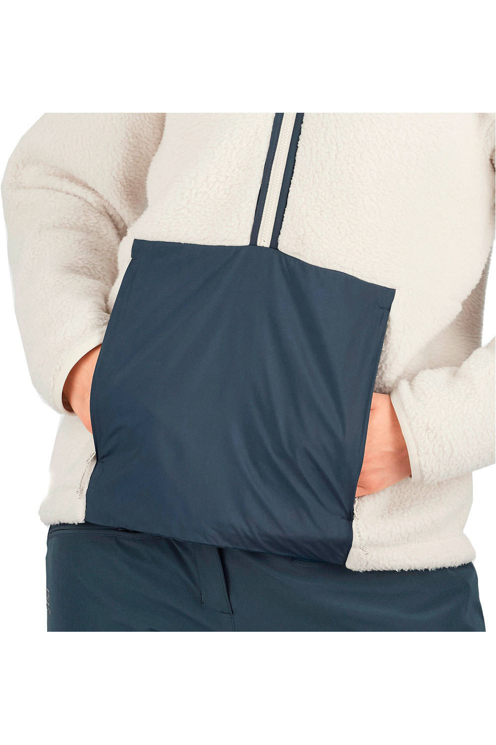 Salomon forro polar esquí mujer Salomon SNOWSHELTER TEDDY HALF ZIP W 03 Salomon forro polar esquí mujer Salomon SNOWSHELTER TEDDY HALF ZIP W 03