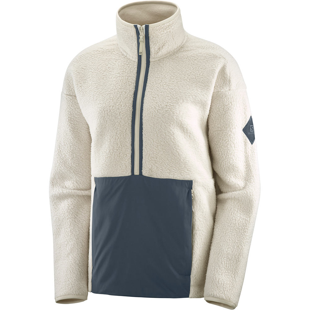 Salomon forro polar esquí mujer Salomon SNOWSHELTER TEDDY HALF ZIP W 05 Salomon forro polar esquí mujer Salomon SNOWSHELTER TEDDY HALF ZIP W 05