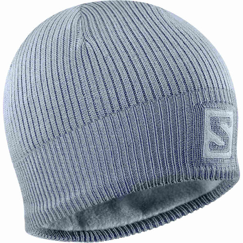 SALOMON LOGO BEANIE azul