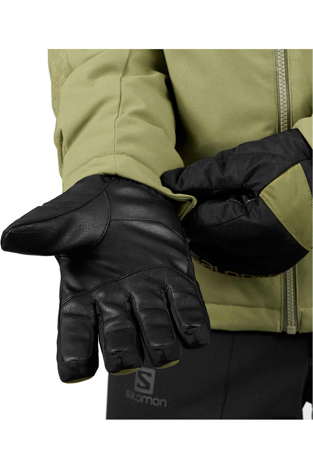 Salomon guantes esquí hombre Salomon FORCE M vista trasera Salomon guantes esquí hombre Salomon FORCE M vista trasera