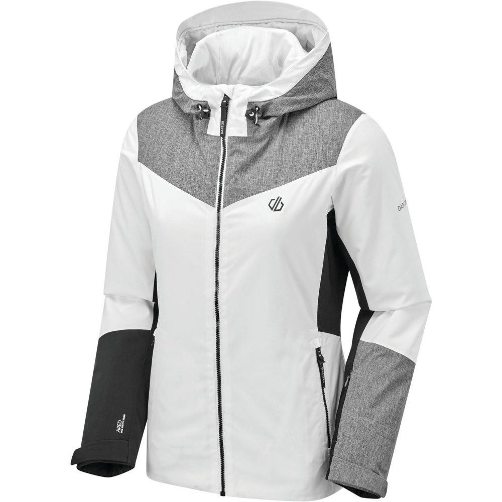 Dare2b chaqueta esquí mujer Dare2b Ice Gleam Jacket BLGR vista detalle Dare2b chaqueta esquí mujer Dare2b Ice Gleam Jacket BLGR vista detalle