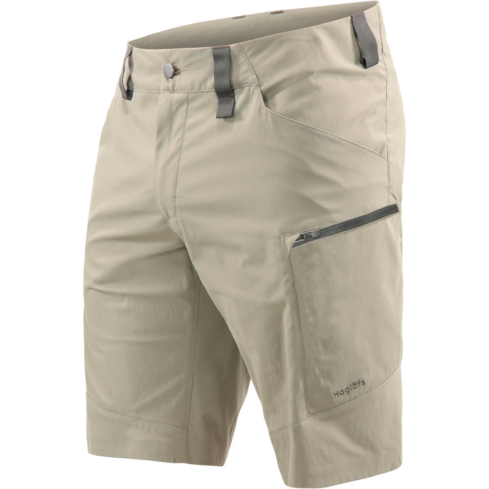 Haglofs pantalón corto montaña hombre Haglofs Mid Fjell Shorts Men vista trasera Haglofs pantalón corto montaña hombre Haglofs Mid Fjell Shorts Men vista trasera