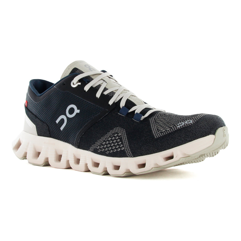 On zapatilla running mujer On CLOUD X W vista superior On zapatilla running mujer On CLOUD X W vista superior