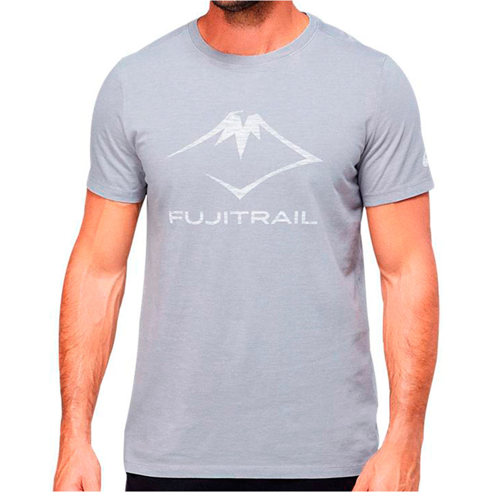 Asics camisetas trail running manga corta hombre Asics FUJI TRAIL TEA vista detalle Asics camisetas trail running manga corta hombre Asics FUJI TRAIL TEA vista detalle