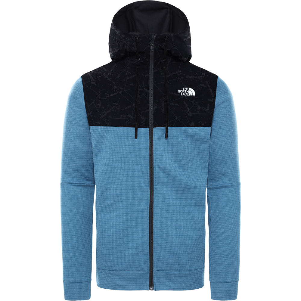 The North Face sudadera hombre The North Face M TRAIN N LOGO OVERLAY JACKET vista frontal The North Face sudadera hombre The North Face M TRAIN N LOGO OVERLAY JACKET vista frontal