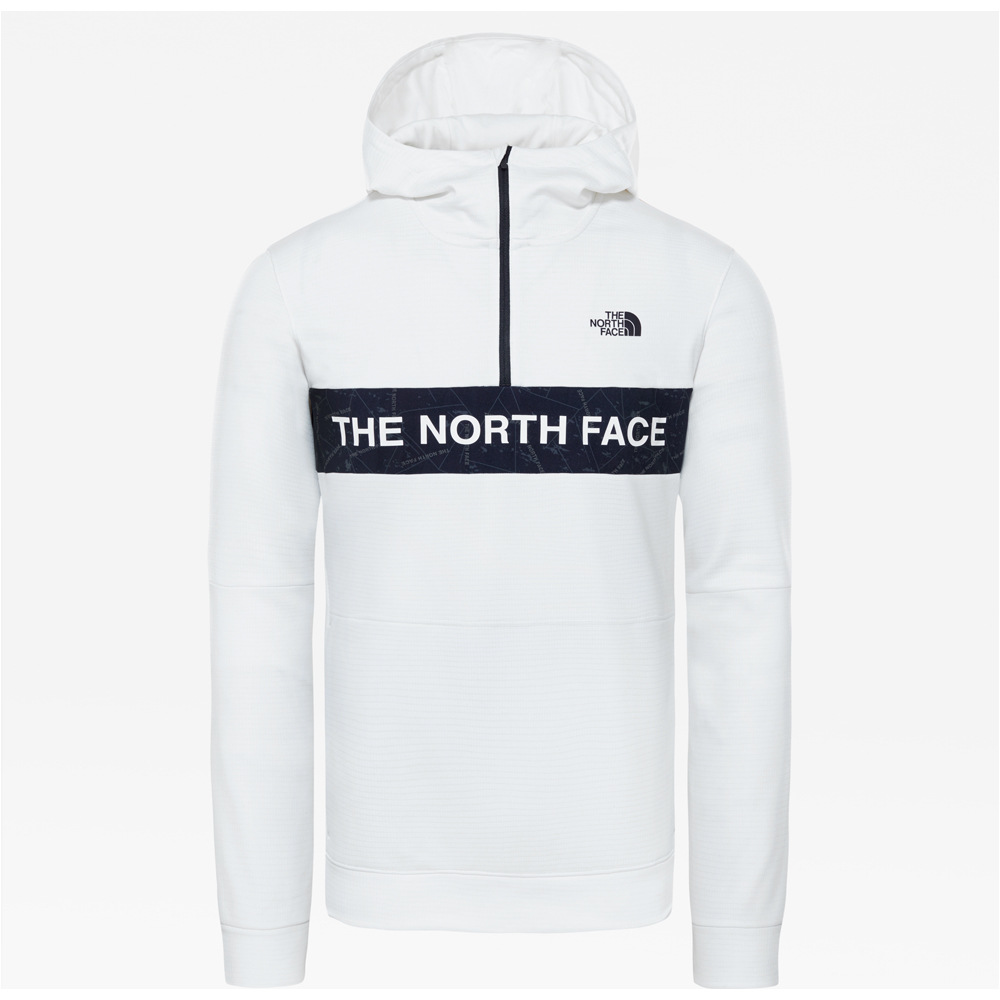 The North Face sudadera hombre The North Face M TRAIN N LOGO 1/4 ZIP HOODIE vista frontal The North Face sudadera hombre The North Face M TRAIN N LOGO 1/4 ZIP HOODIE vista frontal