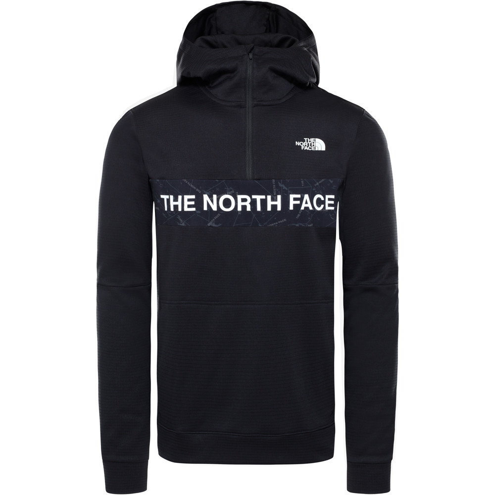 The North Face sudadera hombre The North Face M TRAIN N LOGO 1/4 ZIP HOODIE vista frontal The North Face sudadera hombre The North Face M TRAIN N LOGO 1/4 ZIP HOODIE vista frontal