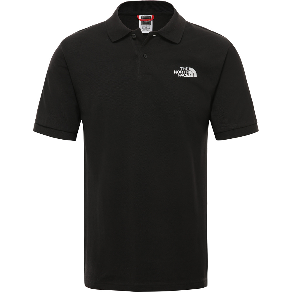 The North Face camisa montaña manga corta hombre The North Face M POLO PIQUET vista frontal The North Face camisa montaña manga corta hombre The North Face M POLO PIQUET vista frontal