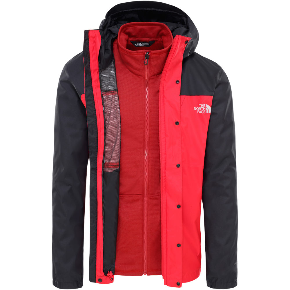 The North Face chaqueta impermeable insulada hombre The North Face M QUEST TRICLIMATE JACKET vista trasera The North Face chaqueta impermeable insulada hombre The North Face M QUEST TRICLIMATE JACKET vista trasera