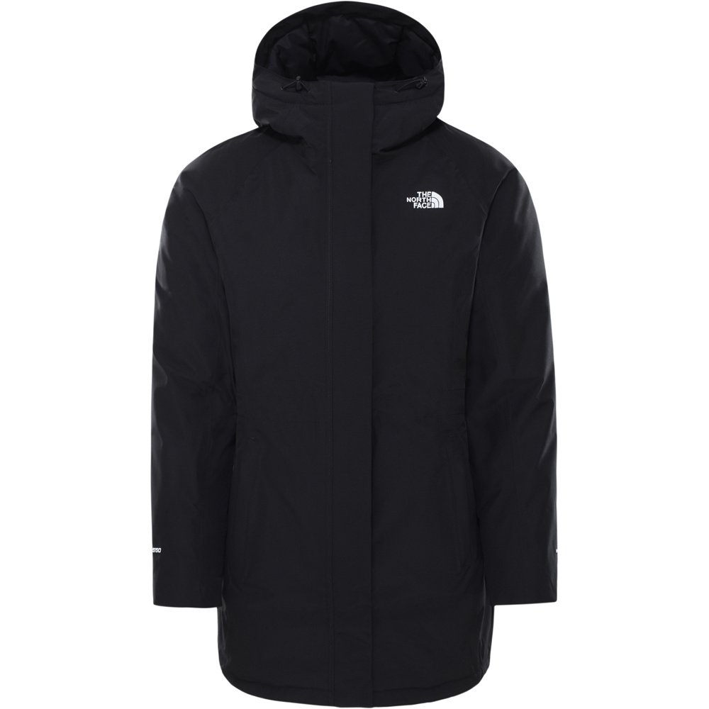 The North Face chaqueta outdoor mujer The North Face W RECYCLED BROOKLYN PARKA vista frontal The North Face chaqueta outdoor mujer The North Face W RECYCLED BROOKLYN PARKA vista frontal
