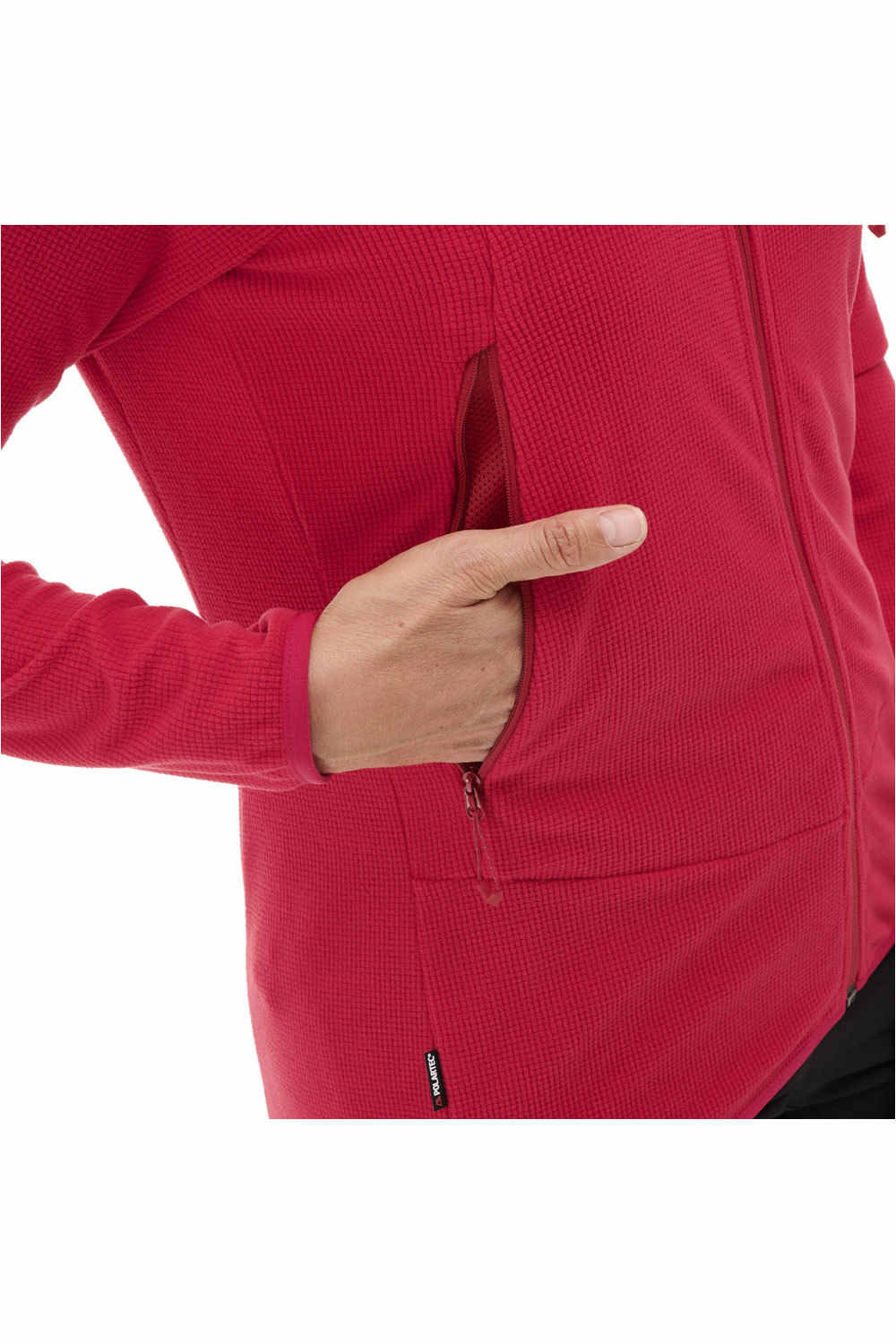Millet forro polar mujer Millet K LIGHTGRID JKT W vista detalle Millet forro polar mujer Millet K LIGHTGRID JKT W vista detalle
