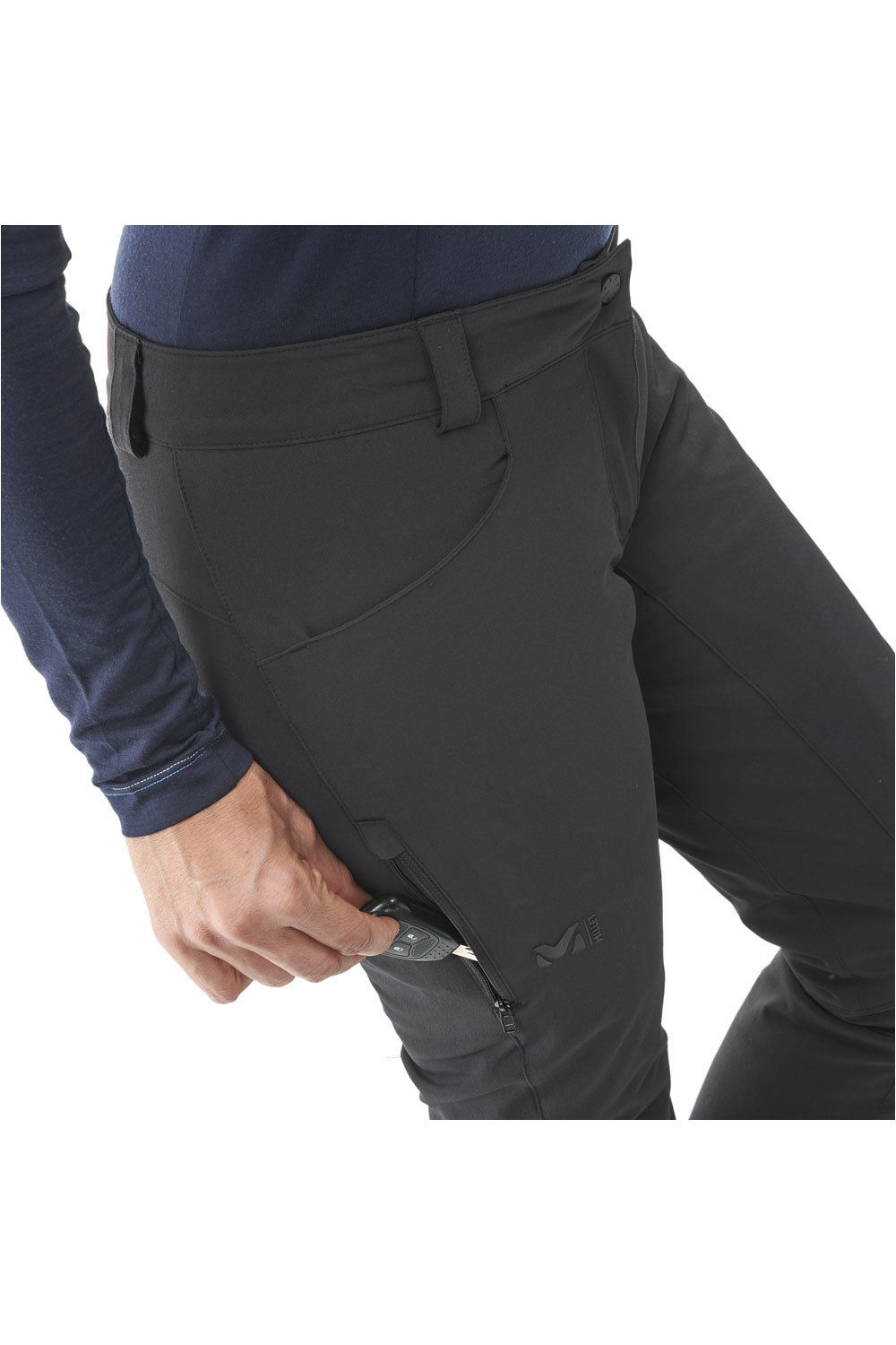 Millet pantalón montaña mujer Millet TREKKER WINTER PANT W vista detalle Millet pantalón montaña mujer Millet TREKKER WINTER PANT W vista detalle