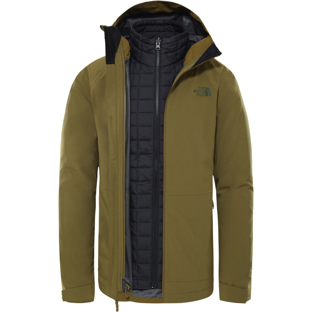 The North Face chaqueta impermeable insulada hombre The North Face M THERMOBALL ECO TRICLIMATE JACKET vista frontal The North Face chaqueta impermeable insulada hombre The North Face M THERMOBALL ECO TRICLIMATE JACKET vista frontal