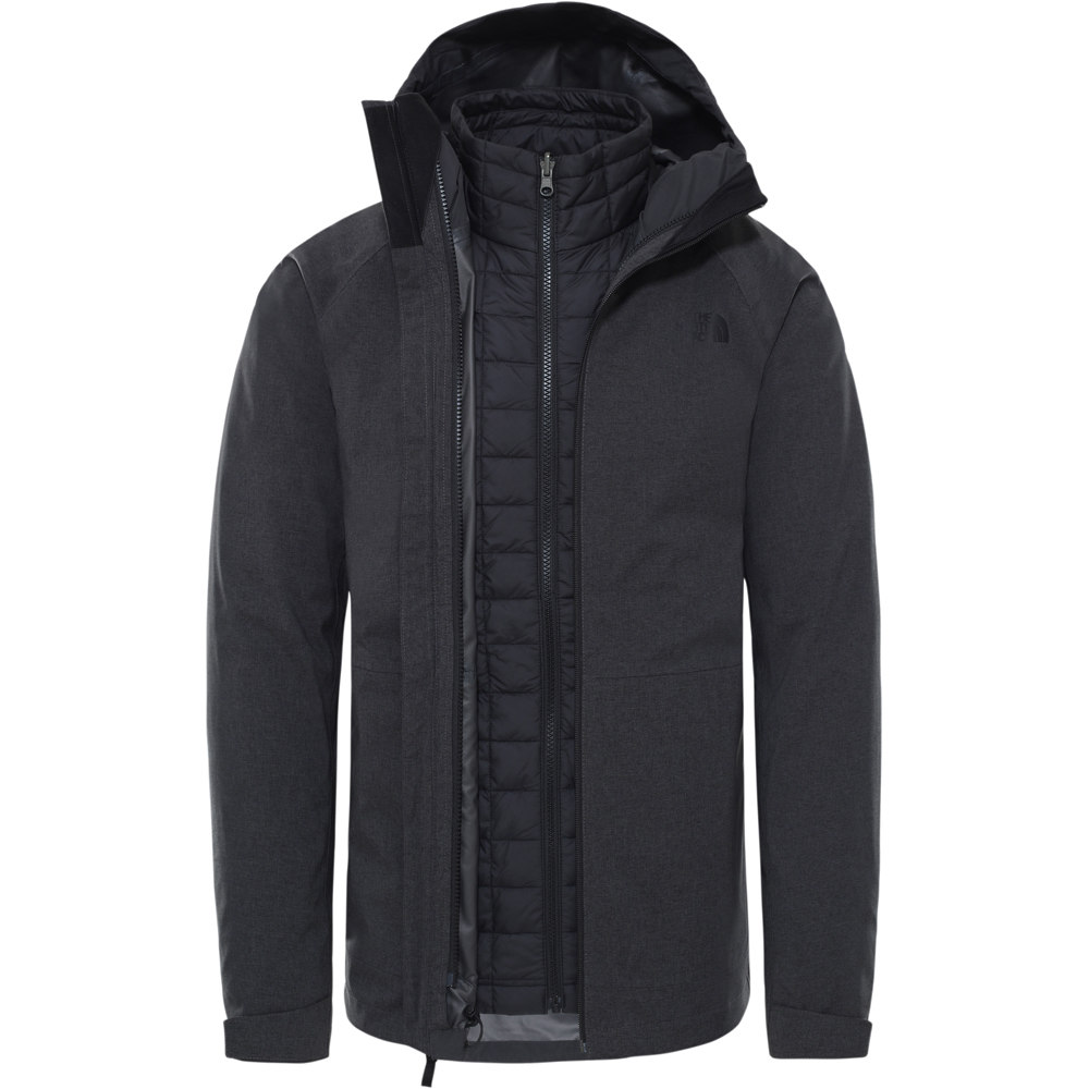 The North Face chaqueta impermeable insulada hombre The North Face M THERMOBALL ECO TRICLIMATE JACKET vista frontal The North Face chaqueta impermeable insulada hombre The North Face M THERMOBALL ECO TRICLIMATE JACKET vista frontal