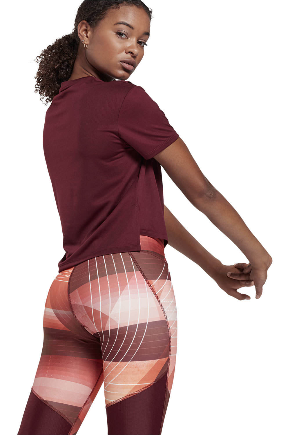 Reebok camiseta entrenamiento manga corta mujer Reebok RE GRAPHIC TEE vista trasera Reebok camiseta entrenamiento manga corta mujer Reebok RE GRAPHIC TEE vista trasera
