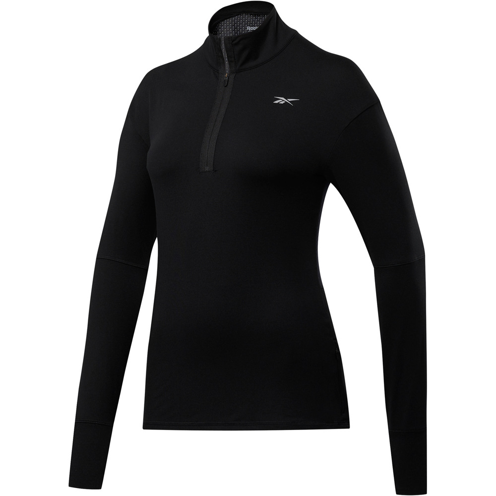 Reebok camiseta técnica manga larga mujer Reebok RE 1/4 ZIP 05 Reebok camiseta técnica manga larga mujer Reebok RE 1/4 ZIP 05