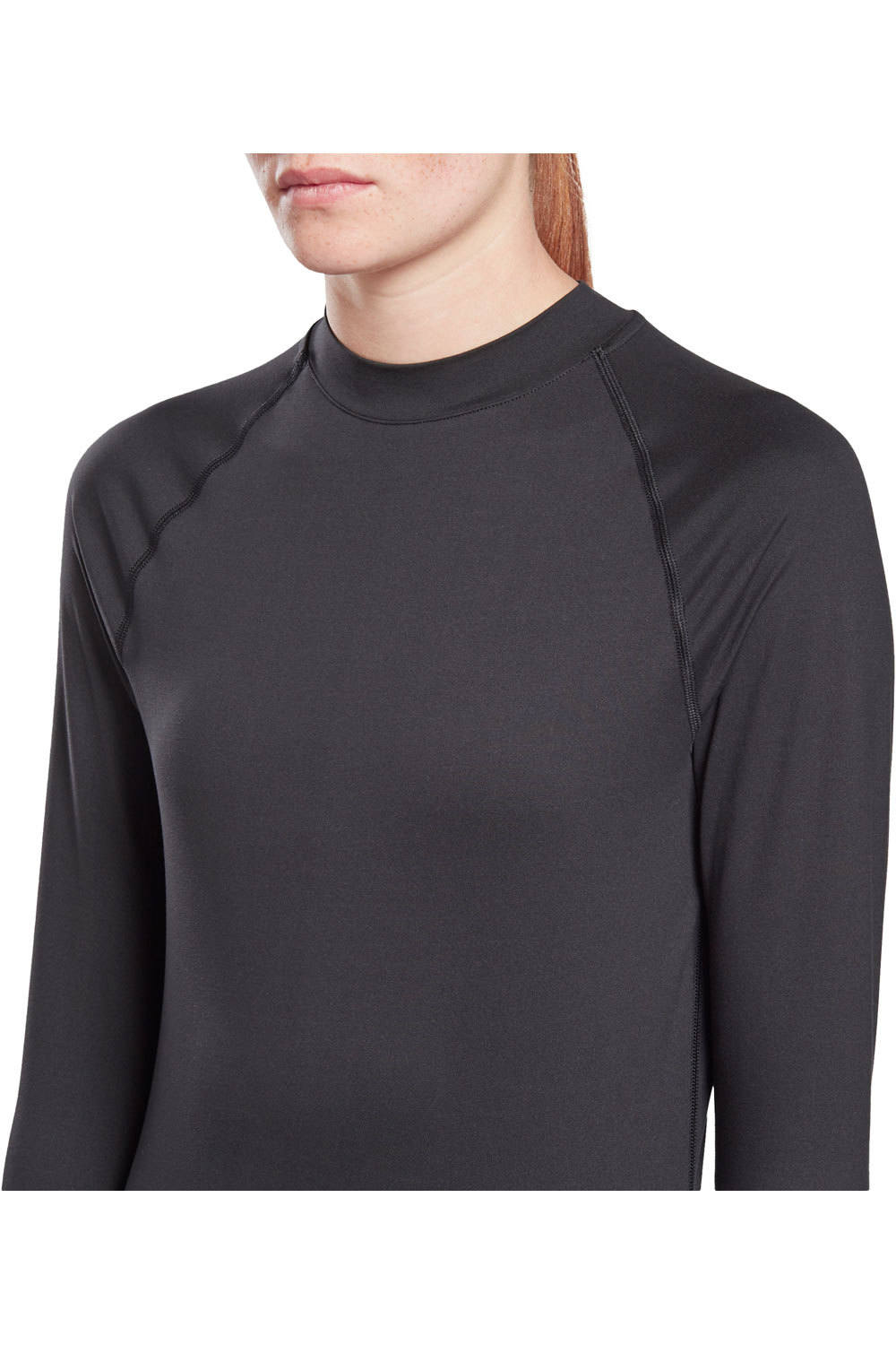 Reebok camiseta técnica manga larga mujer Reebok TW BL TOP NE vista detalle Reebok camiseta técnica manga larga mujer Reebok TW BL TOP NE vista detalle