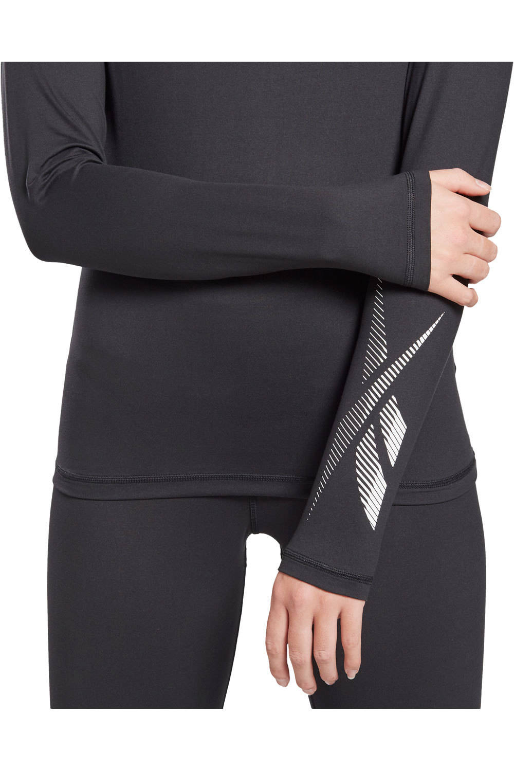 Reebok camiseta técnica manga larga mujer Reebok TW BL TOP NE 03 Reebok camiseta técnica manga larga mujer Reebok TW BL TOP NE 03