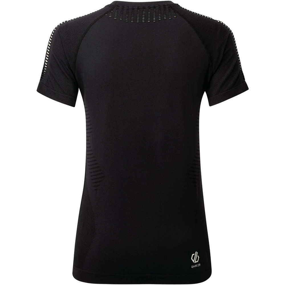 Dare2b camiseta entrenamiento manga corta mujer Dare2b Conviction Tee NE vista trasera Dare2b camiseta entrenamiento manga corta mujer Dare2b Conviction Tee NE vista trasera