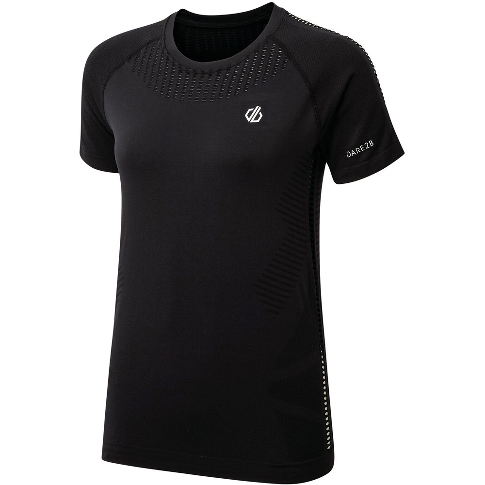 Dare2b camiseta entrenamiento manga corta mujer Dare2b Conviction Tee NE vista detalle Dare2b camiseta entrenamiento manga corta mujer Dare2b Conviction Tee NE vista detalle