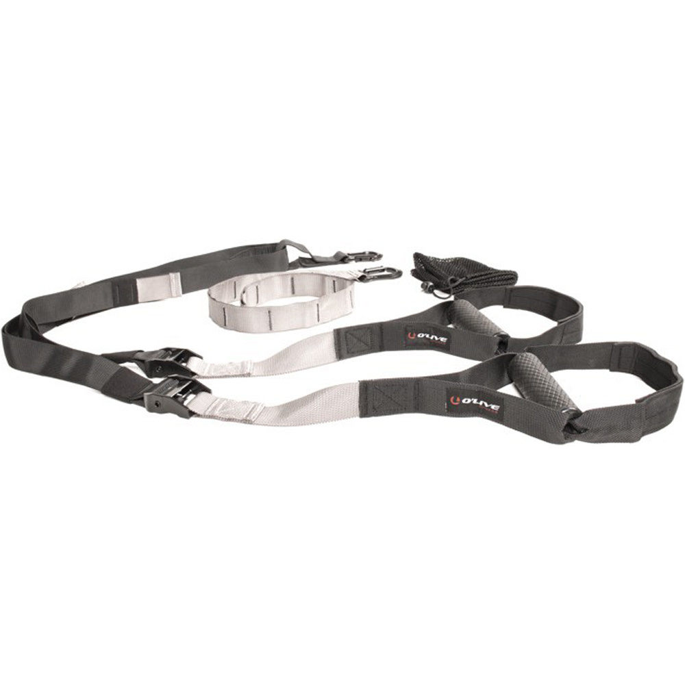 Olive varios musculación Olive SUSPENSIN TRAINER O'LIVE vista frontal Olive varios musculación Olive SUSPENSIN TRAINER O'LIVE vista frontal