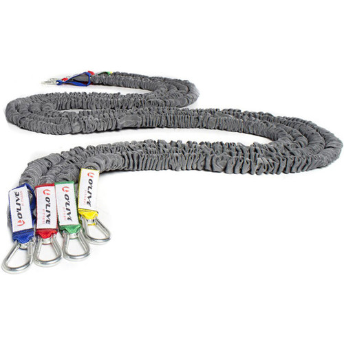 OLIVE ELASTICO RESIST O'LIVE, 240 CM MEDIA -CON MOSQUETON