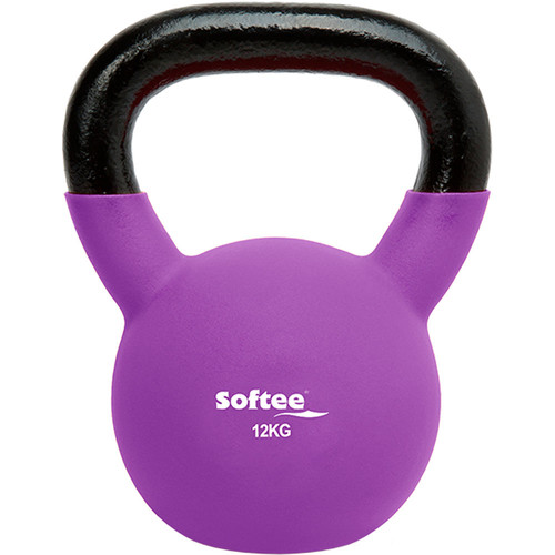 SOFTEE KETTLEBELL NEOPRENO SOFTEE 12KG morado