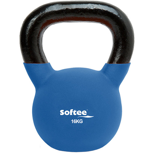 SOFTEE KETTLEBELL NEOPRENO SOFTEE 16KG azul