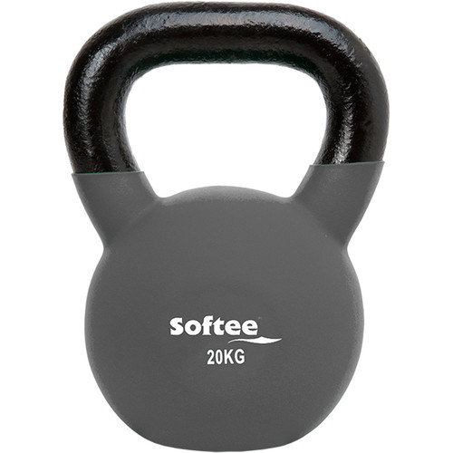 SOFTEE KETTLEBELL NEOPRENO SOFTEE 20KG gris