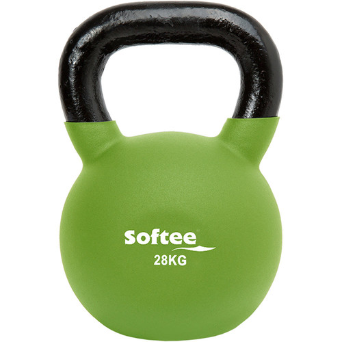 SOFTEE KETTLEBELL NEOPRENO SOFTEE 28KG verde