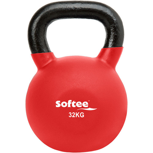 SOFTEE KETTLEBELL NEOPRENO SOFTEE 32KG rojo
