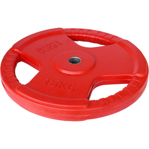 SOFTEE DISCO CAUCHO CON AGARRE 15KG rojo