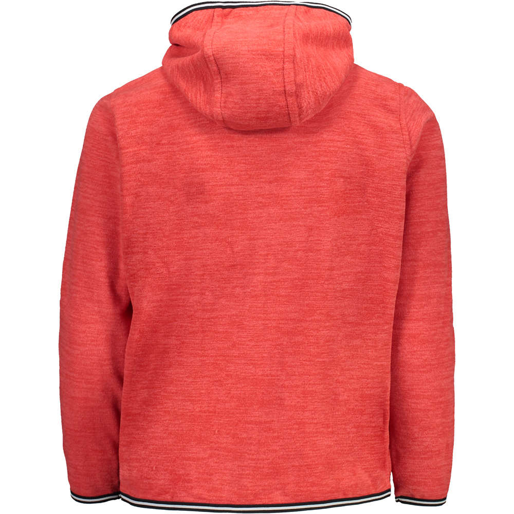 Cmp forro polar niño Cmp KID JACKET FIX HOOD vista trasera Cmp forro polar niño Cmp KID JACKET FIX HOOD vista trasera