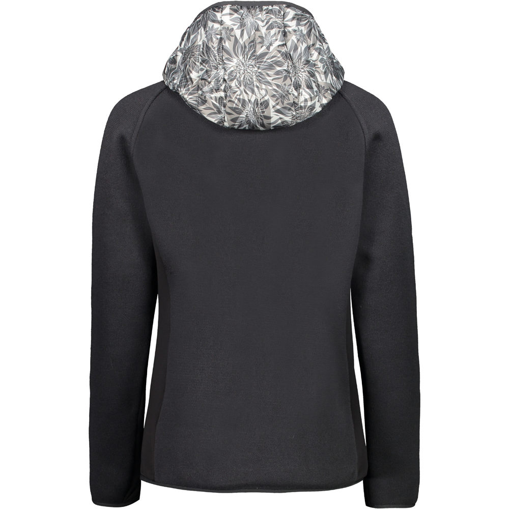 Cmp forro polar mujer Cmp WOMAN JACKET FIX HOOD vista trasera Cmp forro polar mujer Cmp WOMAN JACKET FIX HOOD vista trasera