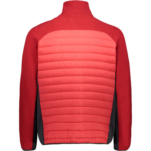 CMP MAN HYBRID JACKET rojo