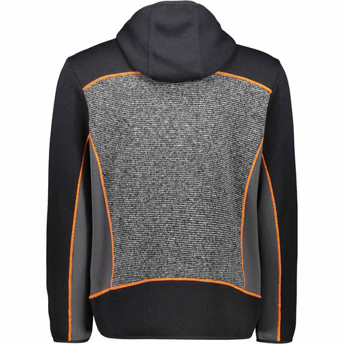 CMP MAN JACKET FIX HOOD gris