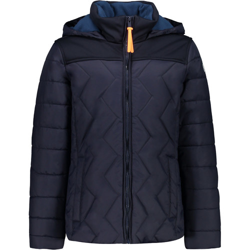 CMP KID G JACKET FIX HOOD azul
