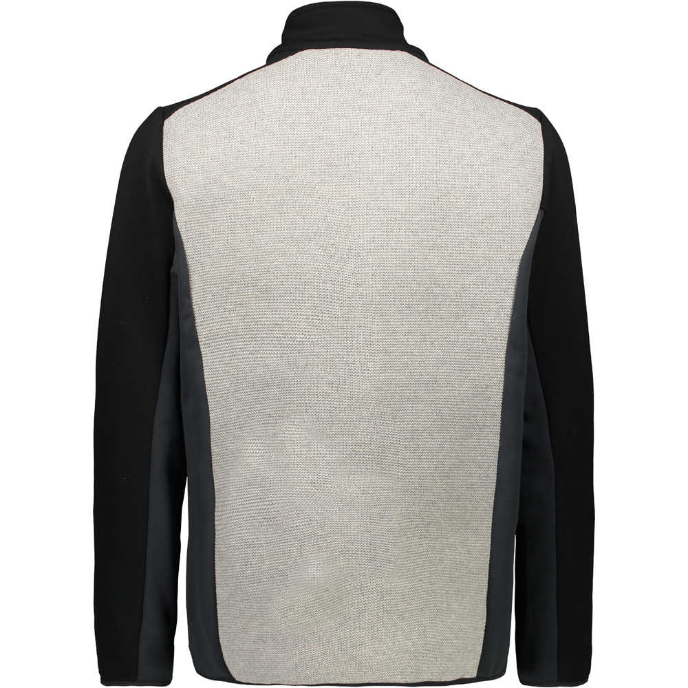 Cmp forro polar hombre Cmp MAN JACKET vista trasera Cmp forro polar hombre Cmp MAN JACKET vista trasera