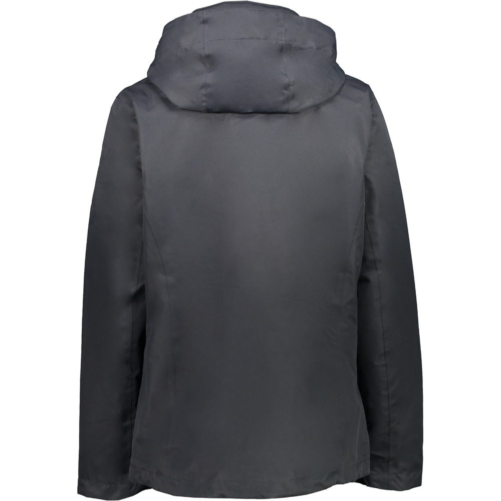 Cmp chaqueta impermeable insulada mujer Cmp WOMAN JACKET ZIP HOOD + DETACHBL vista trasera Cmp chaqueta impermeable insulada mujer Cmp WOMAN JACKET ZIP HOOD + DETACHBL vista trasera